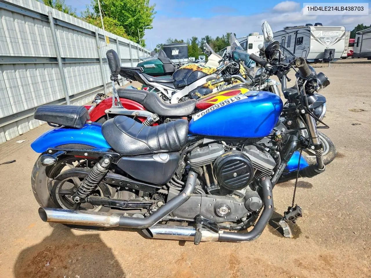 2020 Harley-Davidson Xl883 N VIN: 1HD4LE214LB438703 Lot: 61565086