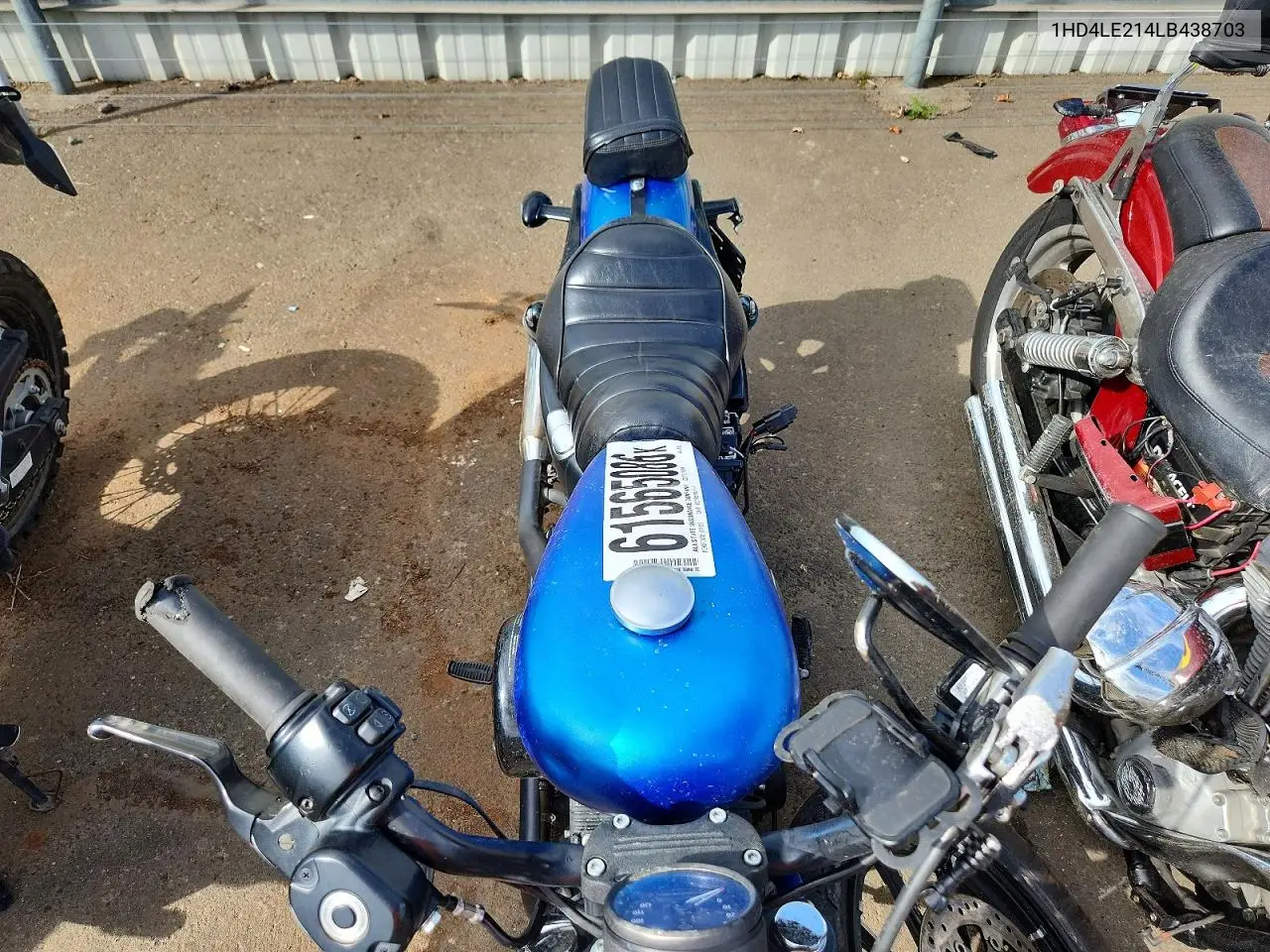2020 Harley-Davidson Xl883 N VIN: 1HD4LE214LB438703 Lot: 61565086