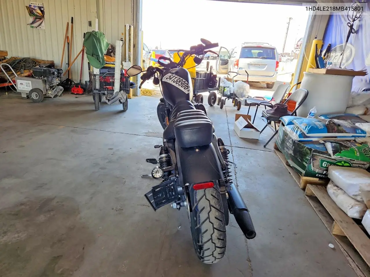 2021 Harley-Davidson Xl883 N VIN: 1HD4LE218MB415801 Lot: 54138906