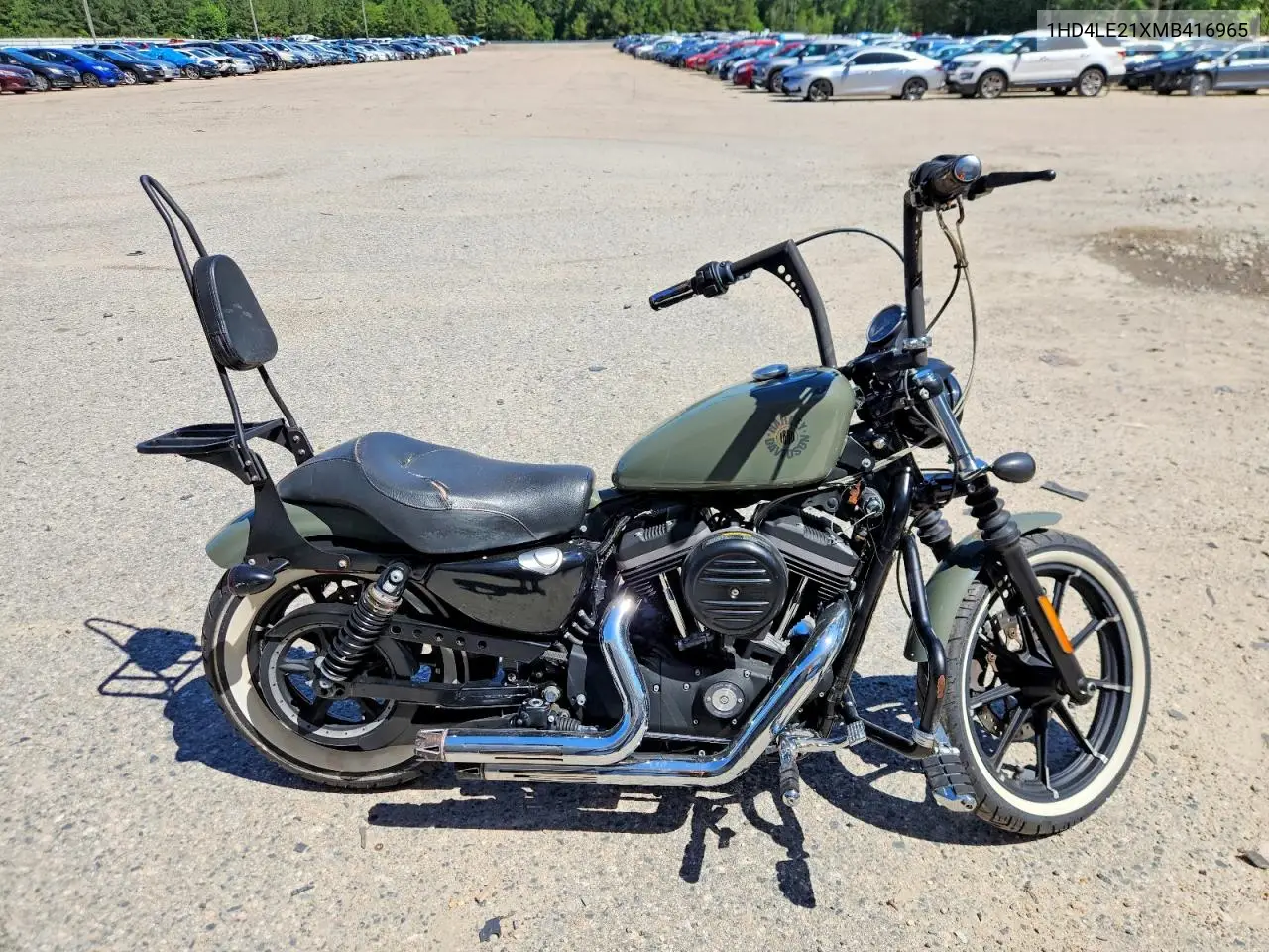 2021 Harley-Davidson Xl883 N VIN: 1HD4LE21XMB416965 Lot: 55581666