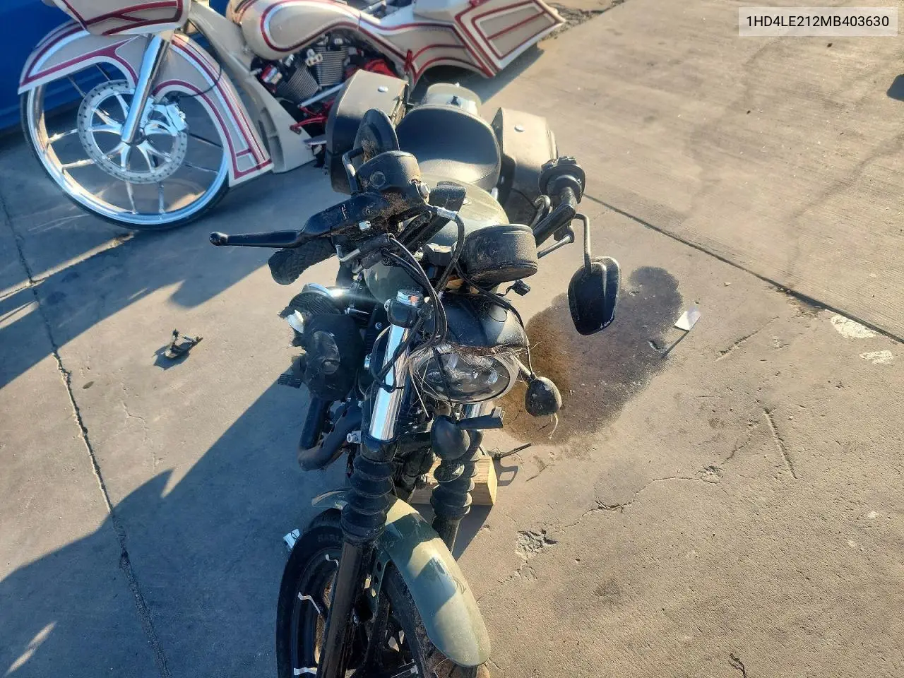 2021 Harley-Davidson Xl883 N VIN: 1HD4LE212MB403630 Lot: 59659576
