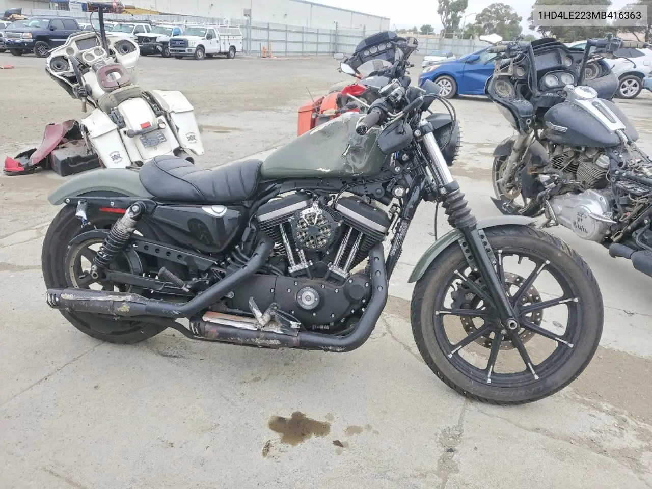 2021 Harley-Davidson Xl883 N VIN: 1HD4LE223MB416363 Lot: 59886526