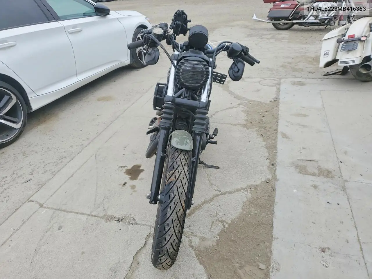 2021 Harley-Davidson Xl883 N VIN: 1HD4LE223MB416363 Lot: 59886526