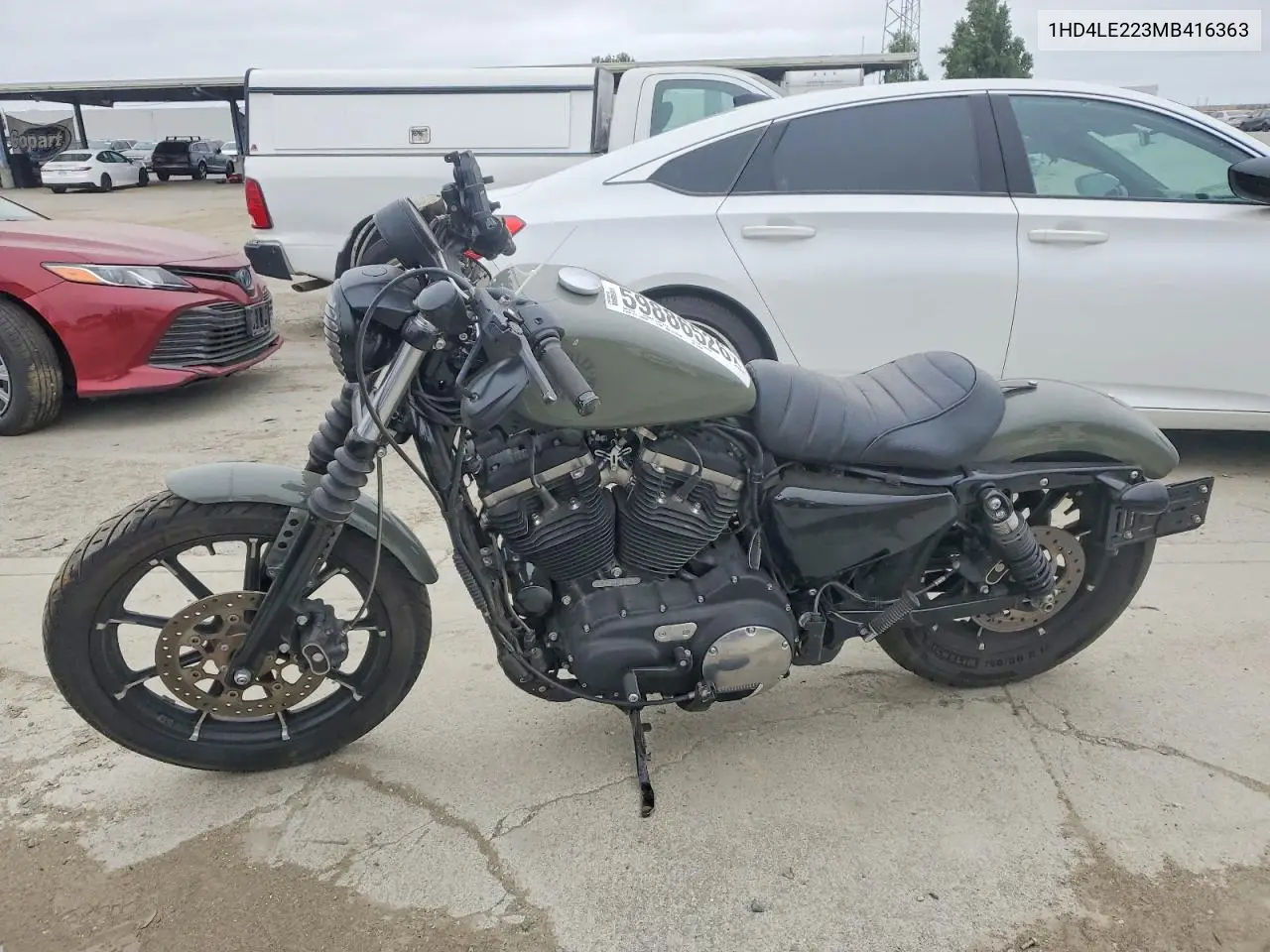 2021 Harley-Davidson Xl883 N VIN: 1HD4LE223MB416363 Lot: 59886526
