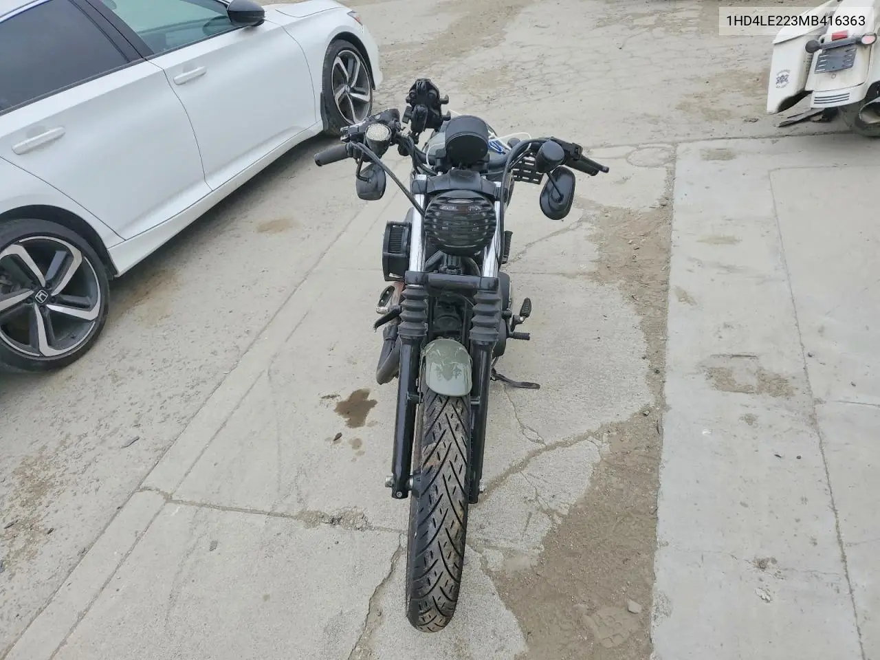 2021 Harley-Davidson Xl883 N VIN: 1HD4LE223MB416363 Lot: 59886526