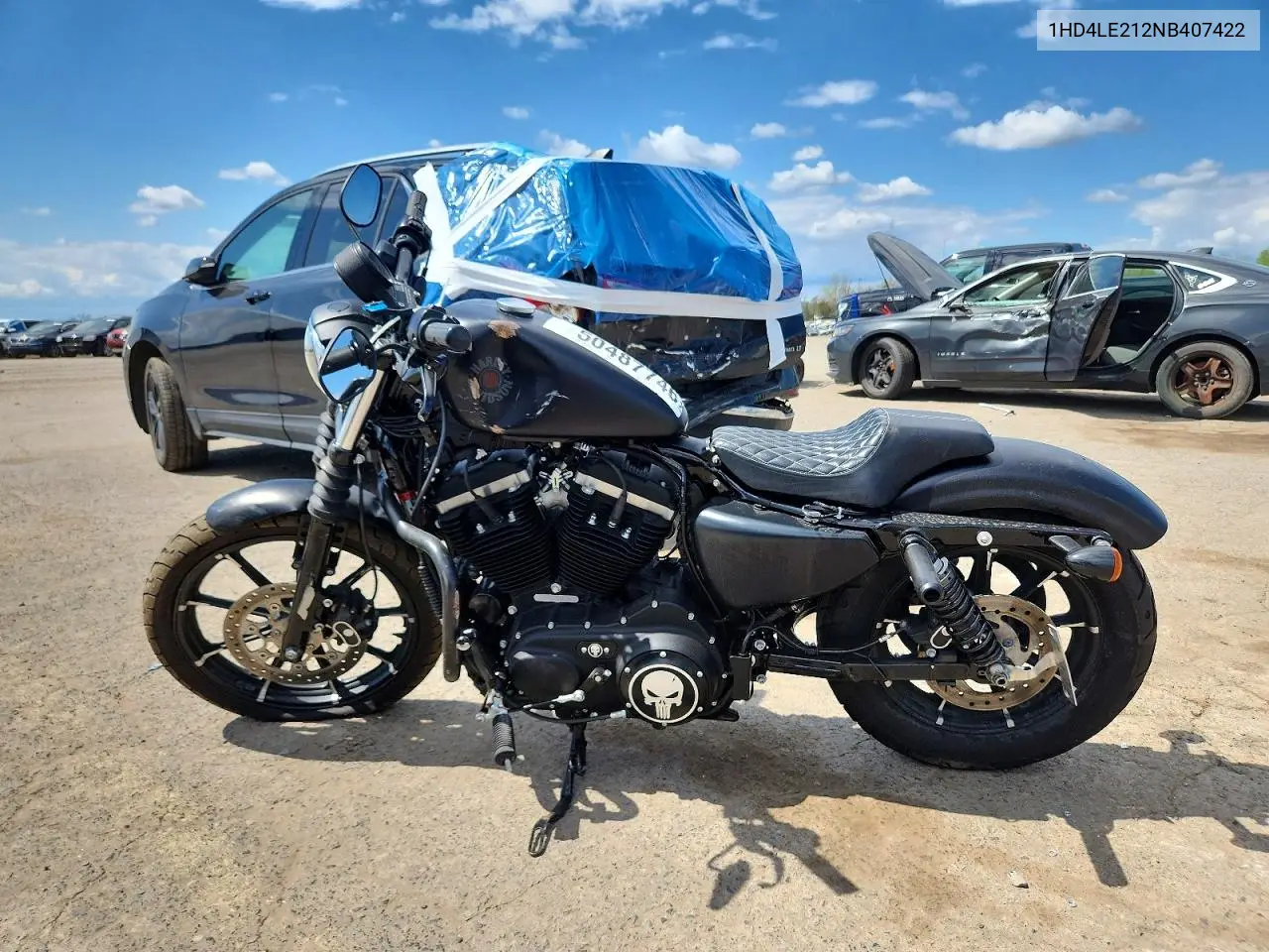 2022 Harley-Davidson Xl883 N VIN: 1HD4LE212NB407422 Lot: 50487746