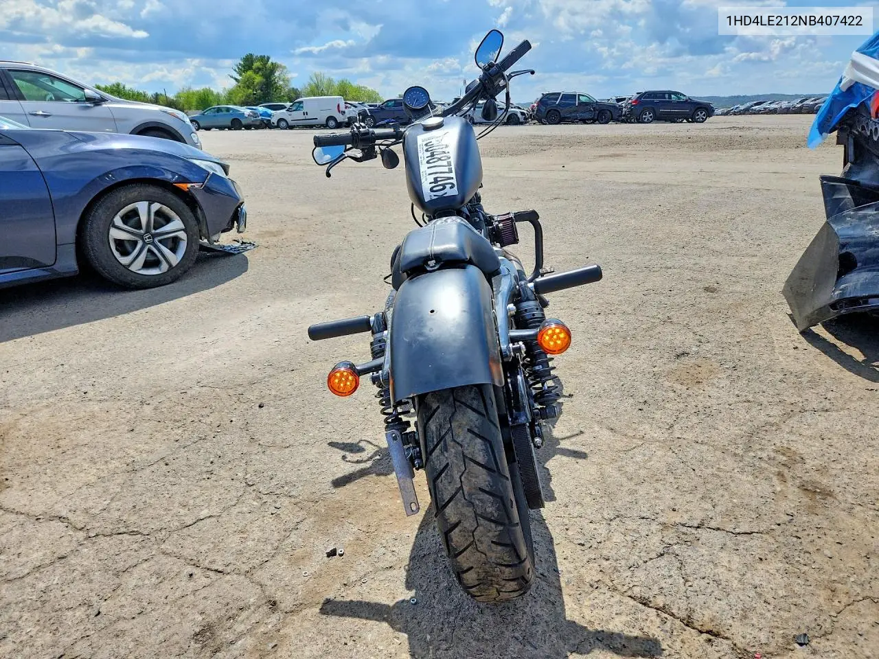 2022 Harley-Davidson Xl883 N VIN: 1HD4LE212NB407422 Lot: 50487746