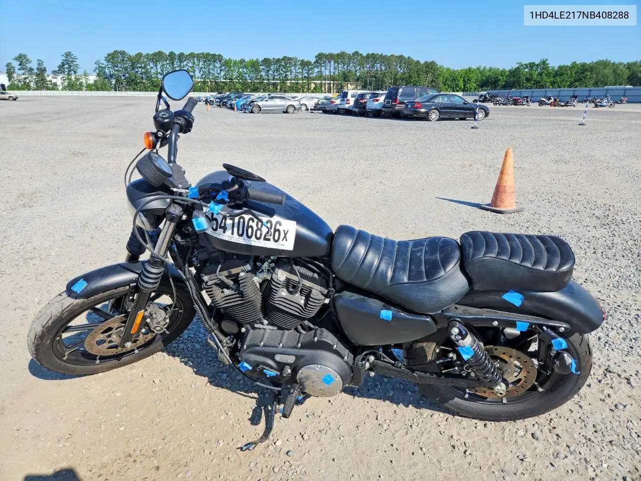 2022 Harley-Davidson Xl883 N VIN: 1HD4LE217NB408288 Lot: 54106826