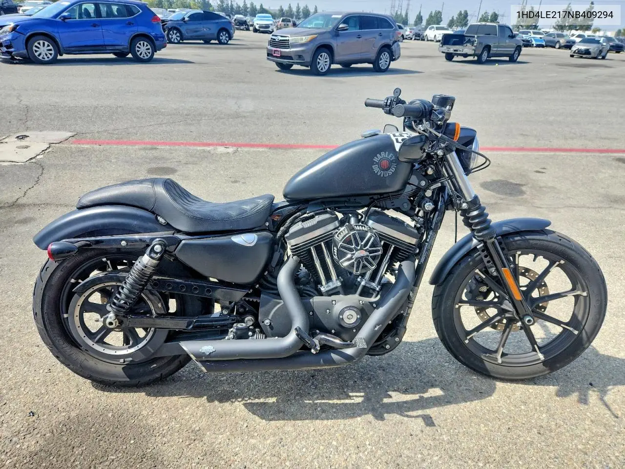 2022 Harley-Davidson Xl883 N VIN: 1HD4LE217NB409294 Lot: 55942546