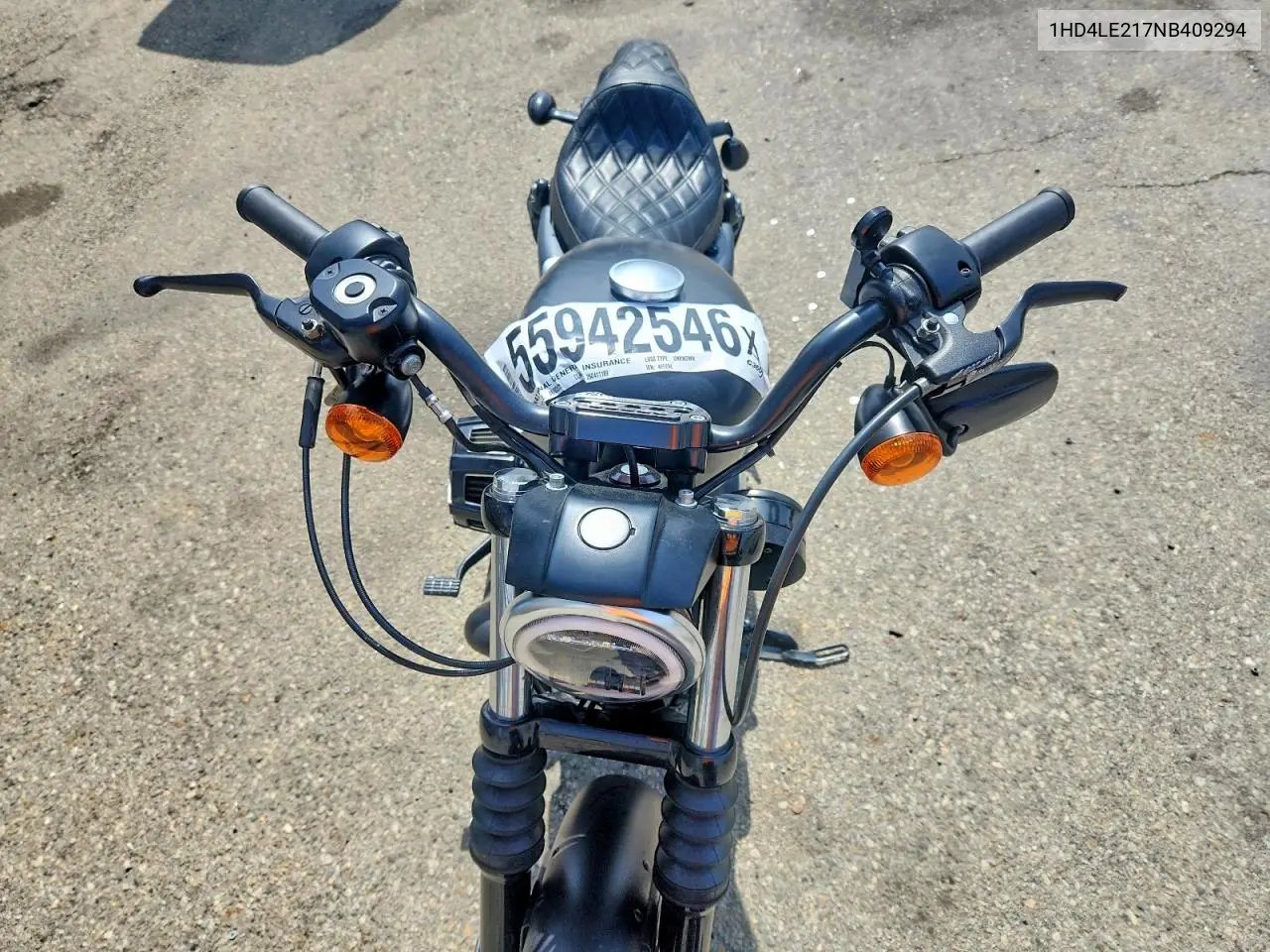 2022 Harley-Davidson Xl883 N VIN: 1HD4LE217NB409294 Lot: 55942546