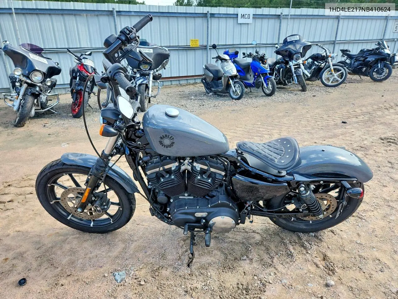 2022 Harley-Davidson Xl883 N VIN: 1HD4LE217NB410624 Lot: 60365816