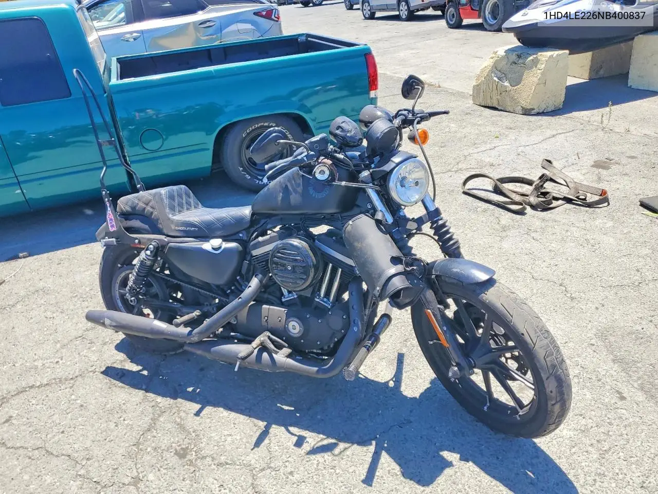 2022 Harley-Davidson Xl883 N VIN: 1HD4LE226NB400837 Lot: 60386766