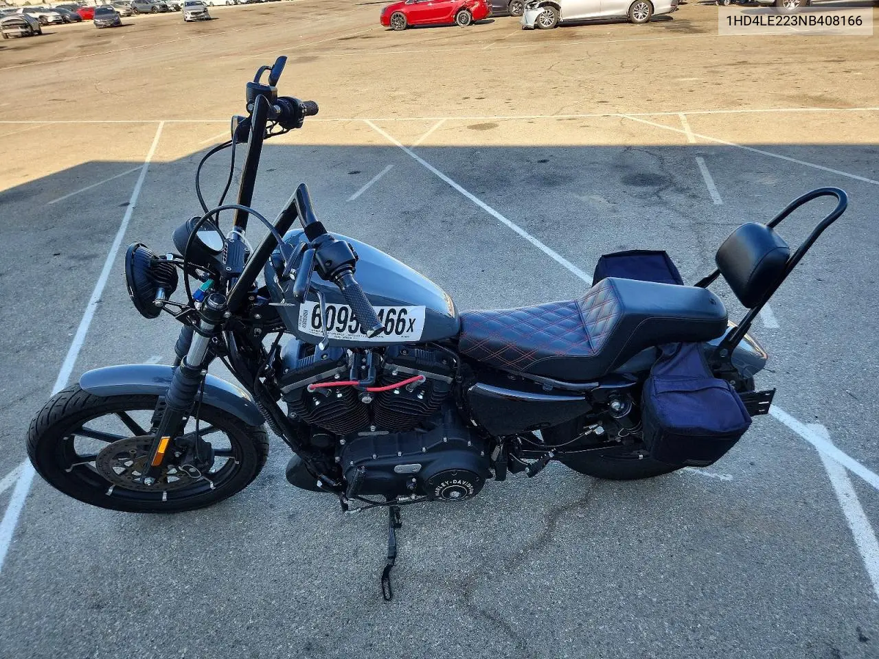 2022 Harley-Davidson Xl883 N VIN: 1HD4LE223NB408166 Lot: 60953466