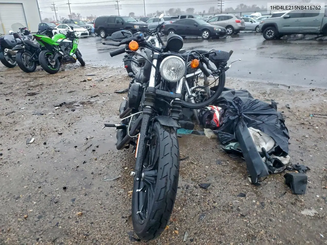 2022 Harley Davidson Xl883 VIN: 1HD4LE215NB416762 Lot: 97661505