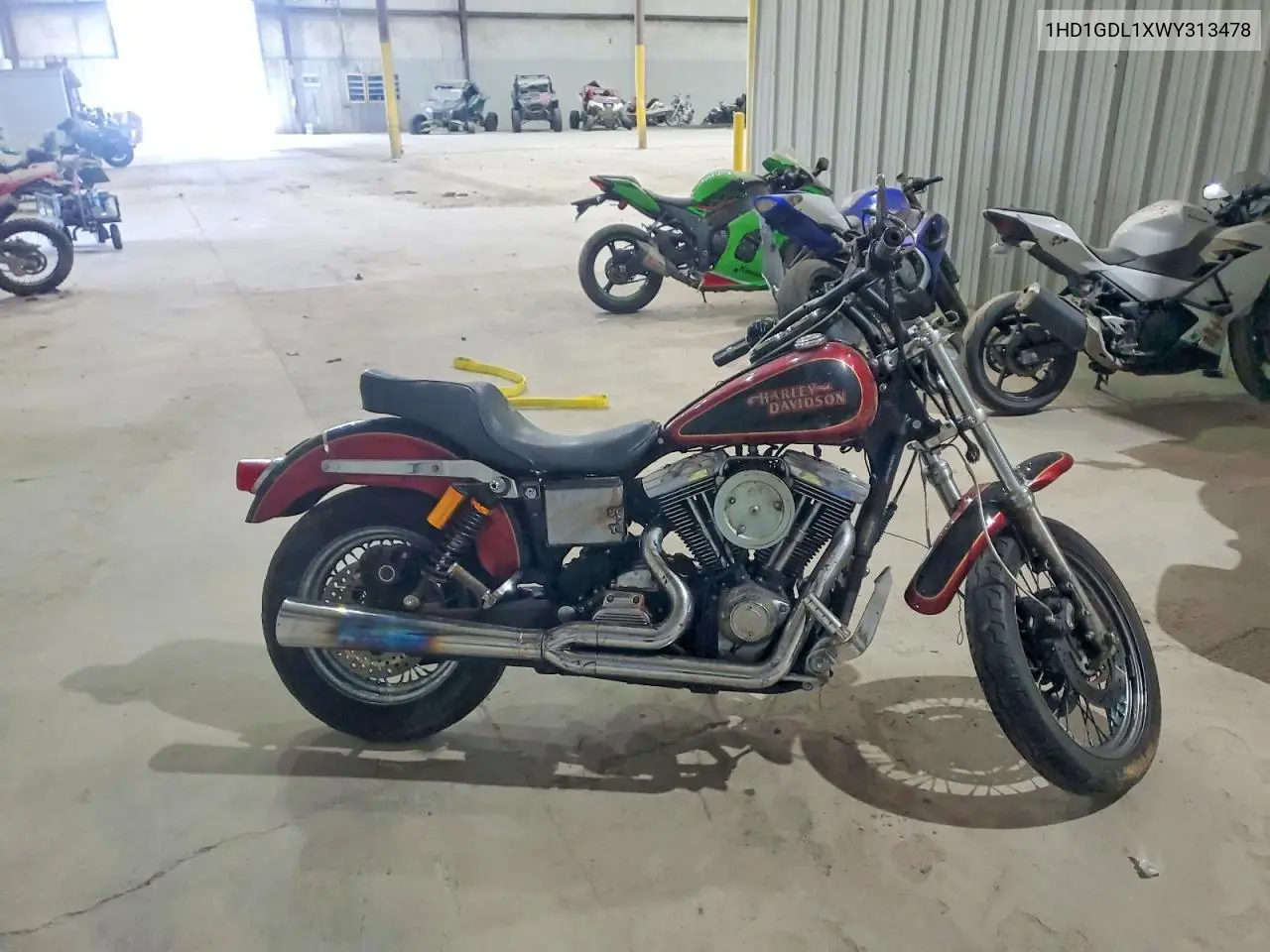 1998 Harley-Davidson Fxdl VIN: 1HD1GDL1XWY313478 Lot: 61613266