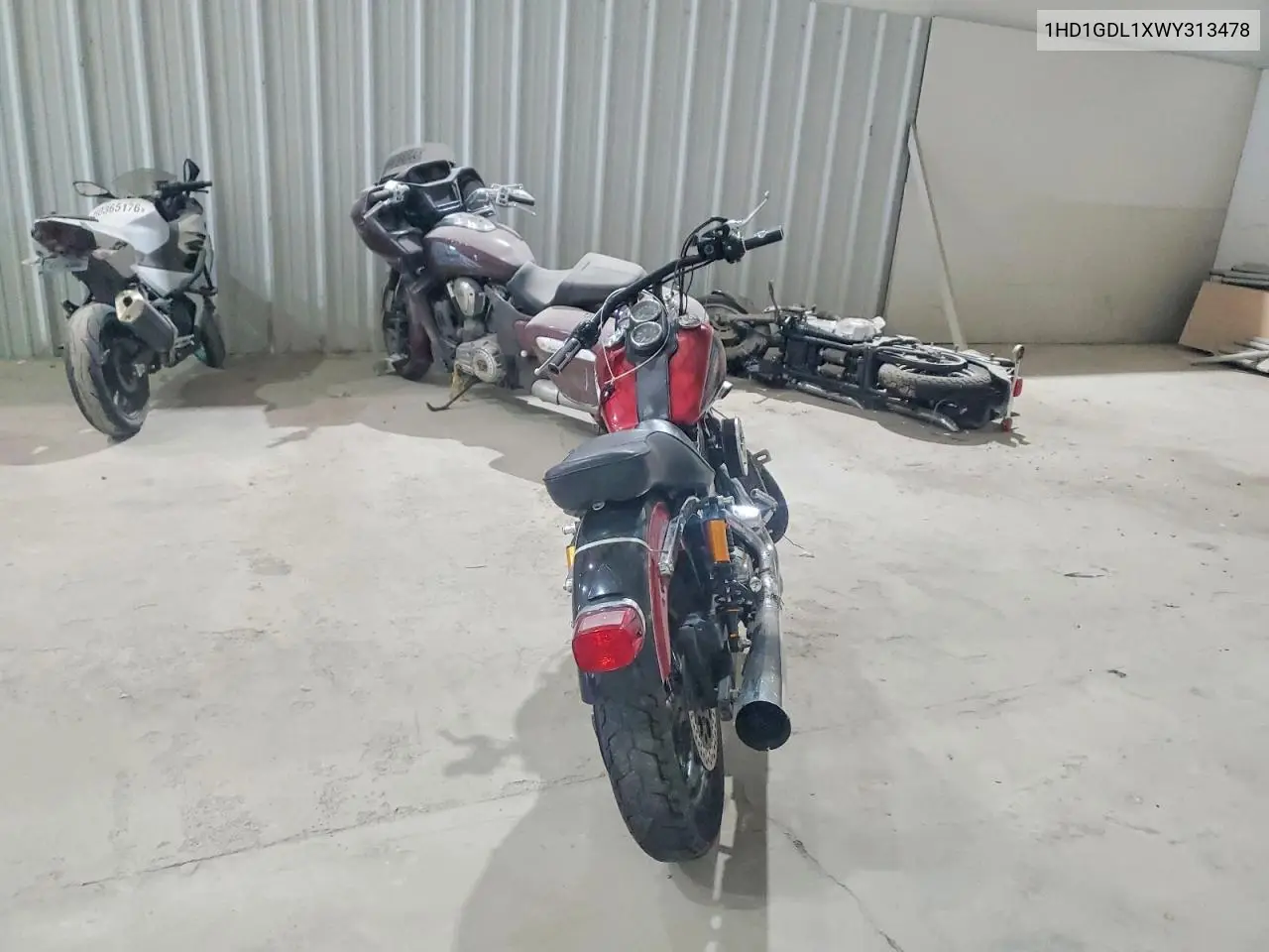 1998 Harley-Davidson Fxdl VIN: 1HD1GDL1XWY313478 Lot: 61613266
