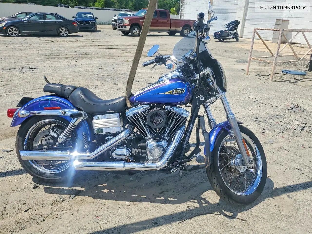 2009 Harley-Davidson Fxdl VIN: 1HD1GN4169K319564 Lot: 57871856
