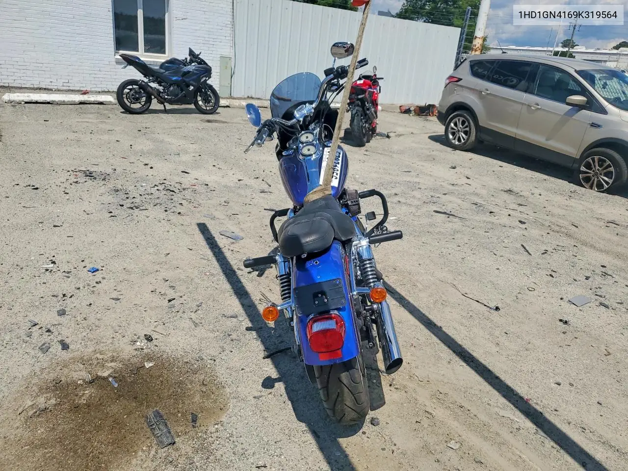 2009 Harley-Davidson Fxdl VIN: 1HD1GN4169K319564 Lot: 57871856