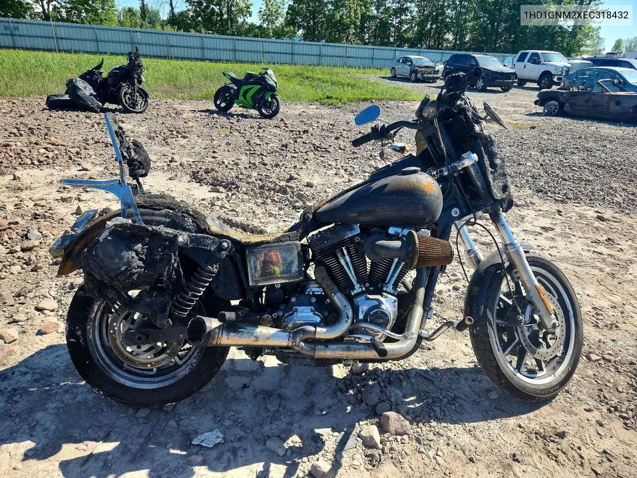 2014 Harley-Davidson Fxdl Dyna Low Rider VIN: 1HD1GNM2XEC318432 Lot: 55774746