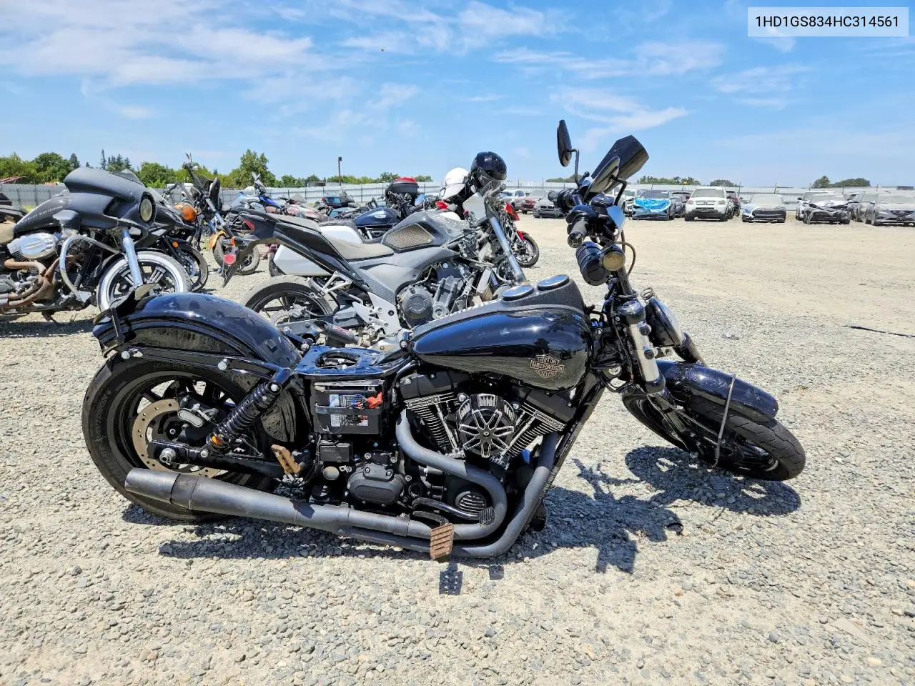 2017 Harley-Davidson Fxdls VIN: 1HD1GS834HC314561 Lot: 58307056