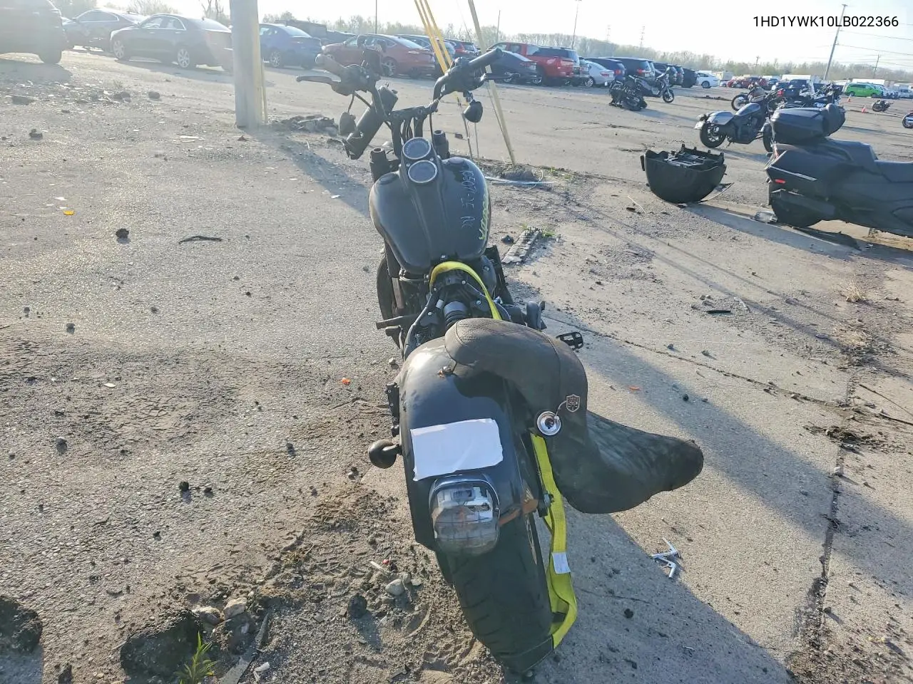2020 Harley-Davidson Fxlrs VIN: 1HD1YWK10LB022366 Lot: 49989226