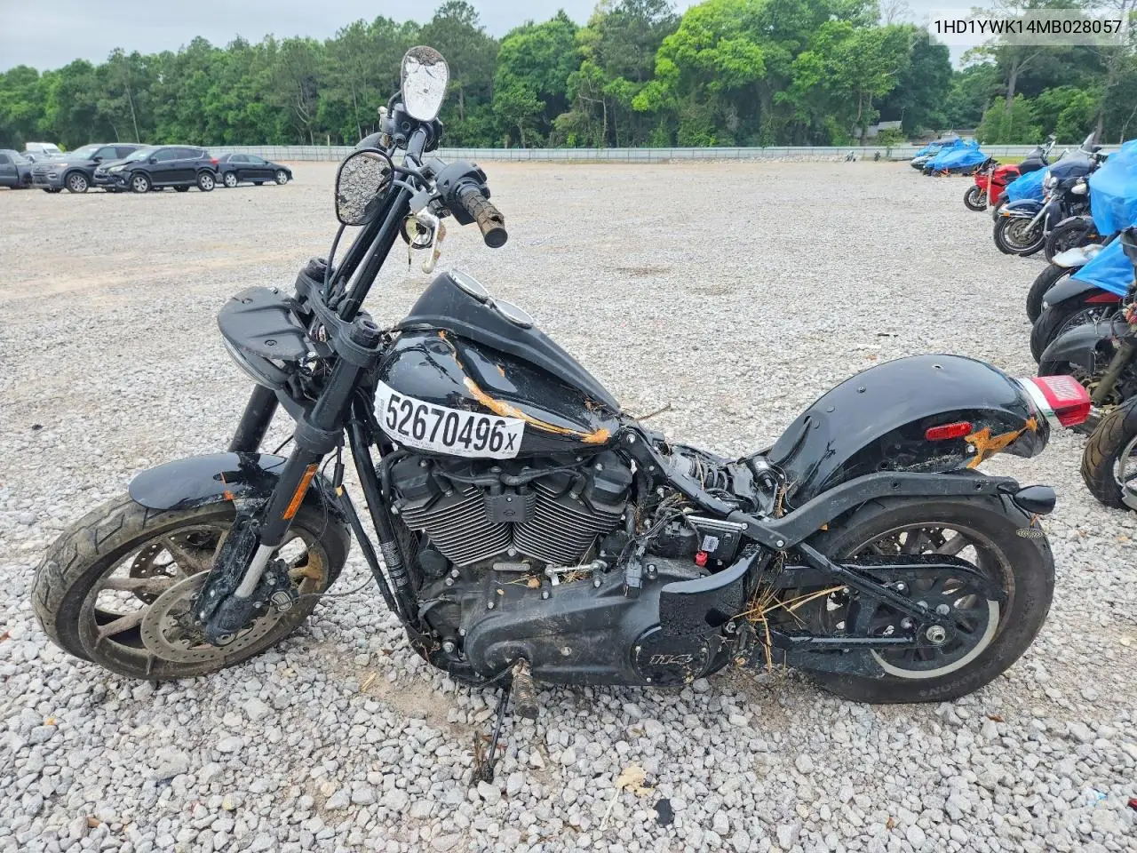 2021 Harley-Davidson Fxlrs VIN: 1HD1YWK14MB028057 Lot: 52670496