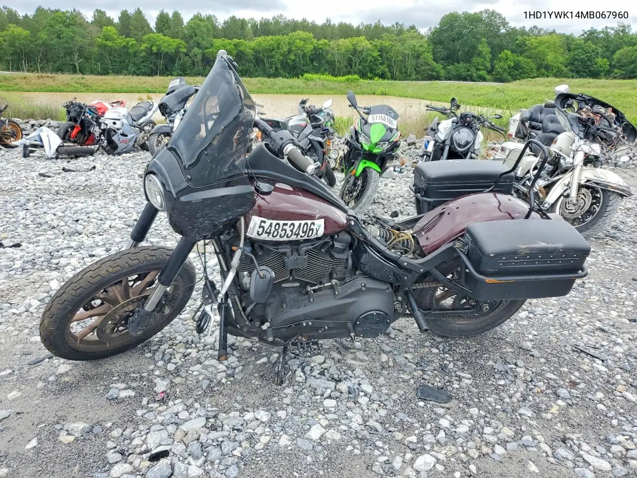 2021 Harley-Davidson Fxlrs VIN: 1HD1YWK14MB067960 Lot: 54853496