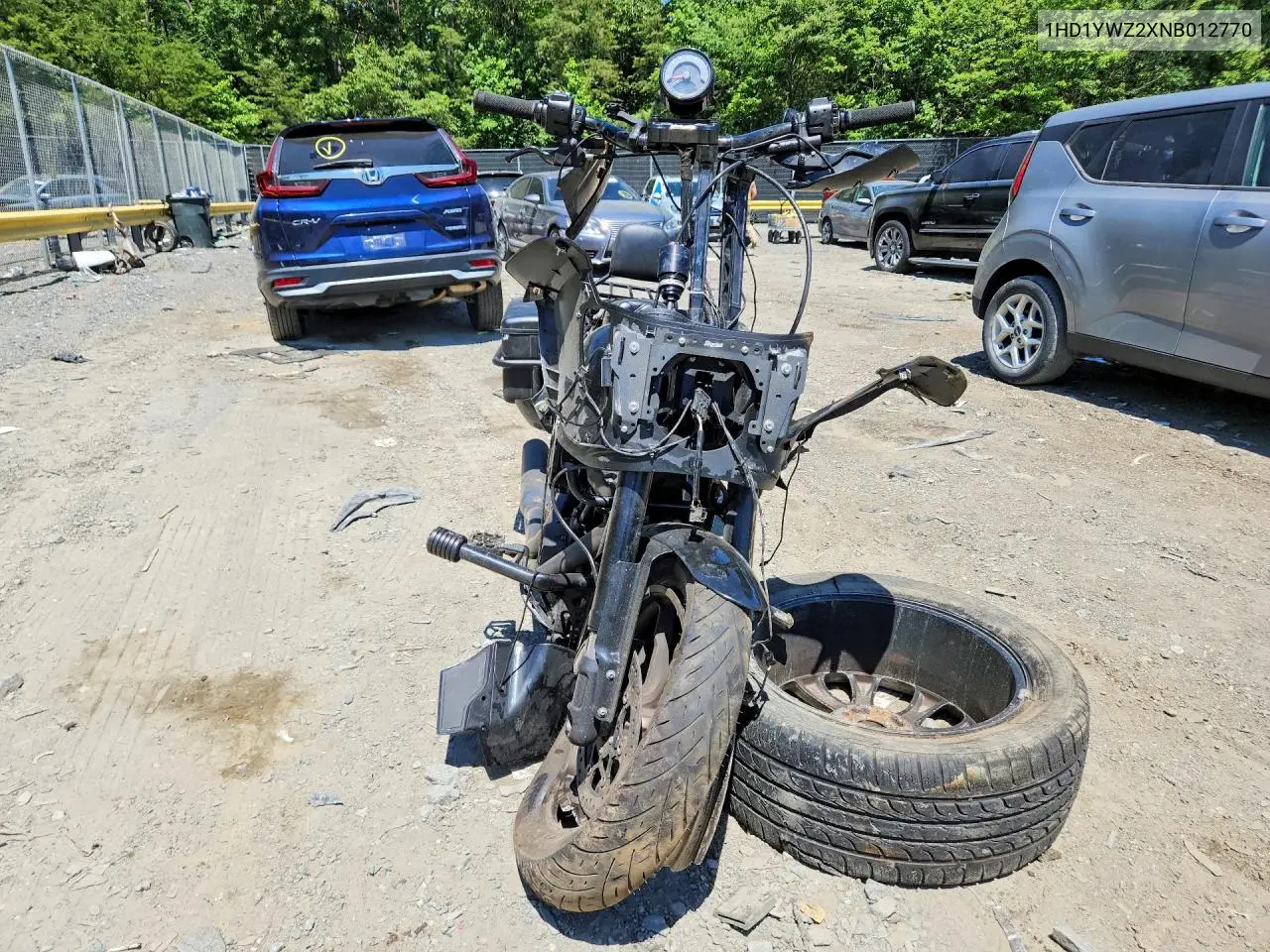 2022 Harley-Davidson Fxlrs VIN: 1HD1YWZ2XNB012770 Lot: 55949616
