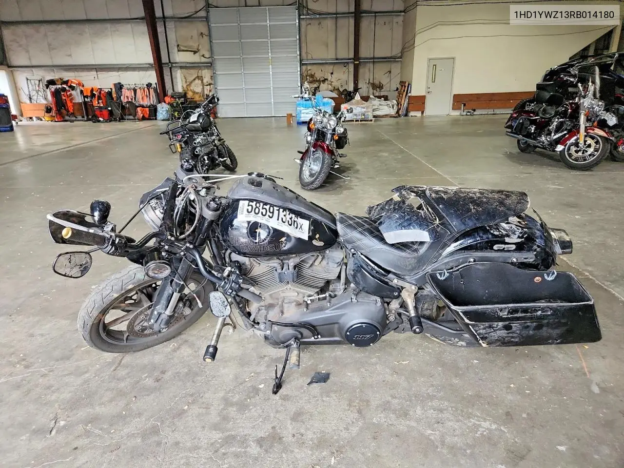 2024 Harley-Davidson Fxlrs VIN: 1HD1YWZ13RB014180 Lot: 58591336