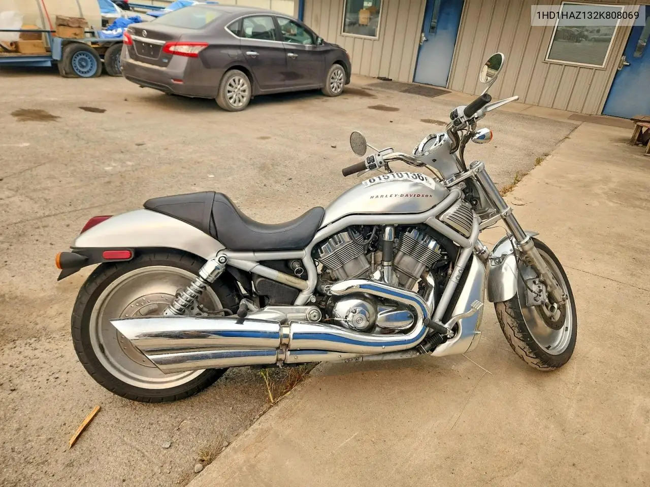 2002 Harley-Davidson Vrsca VIN: 1HD1HAZ132K808069 Lot: 61510136