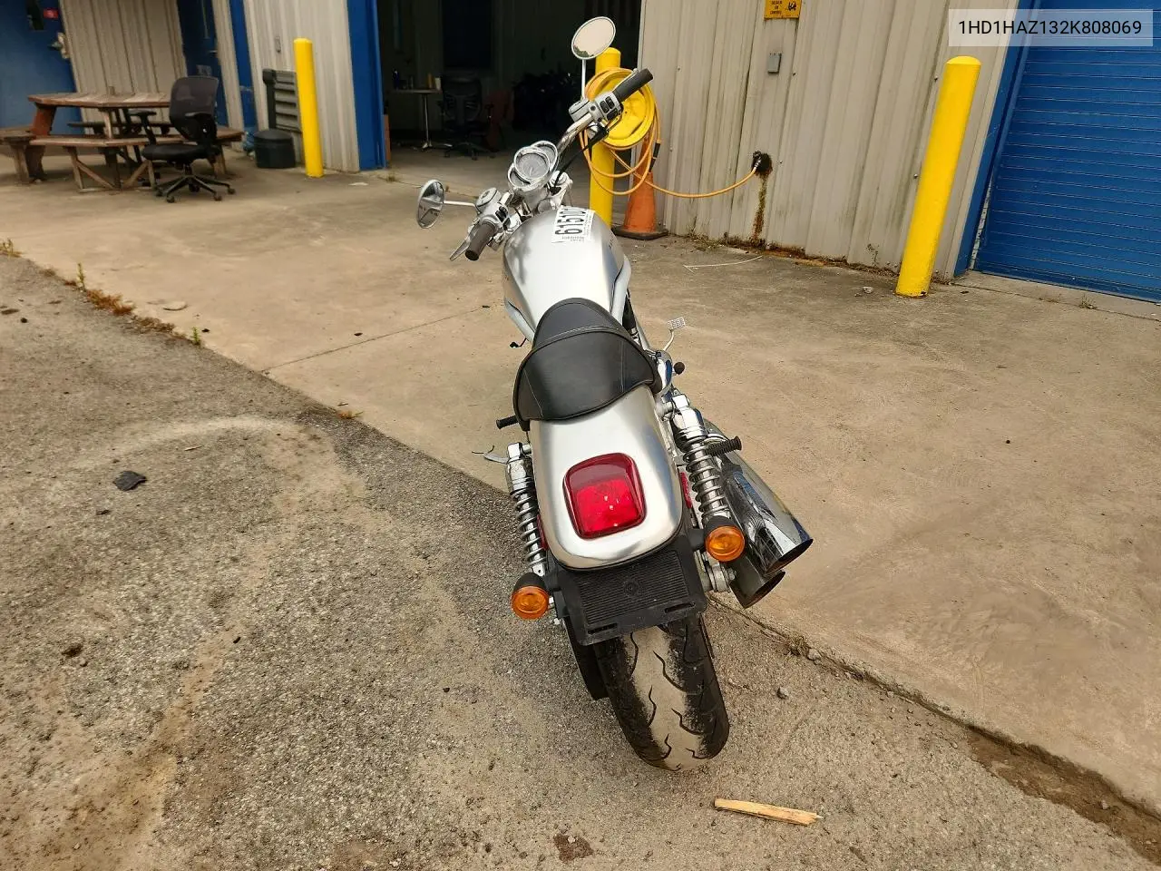2002 Harley-Davidson Vrsca VIN: 1HD1HAZ132K808069 Lot: 61510136