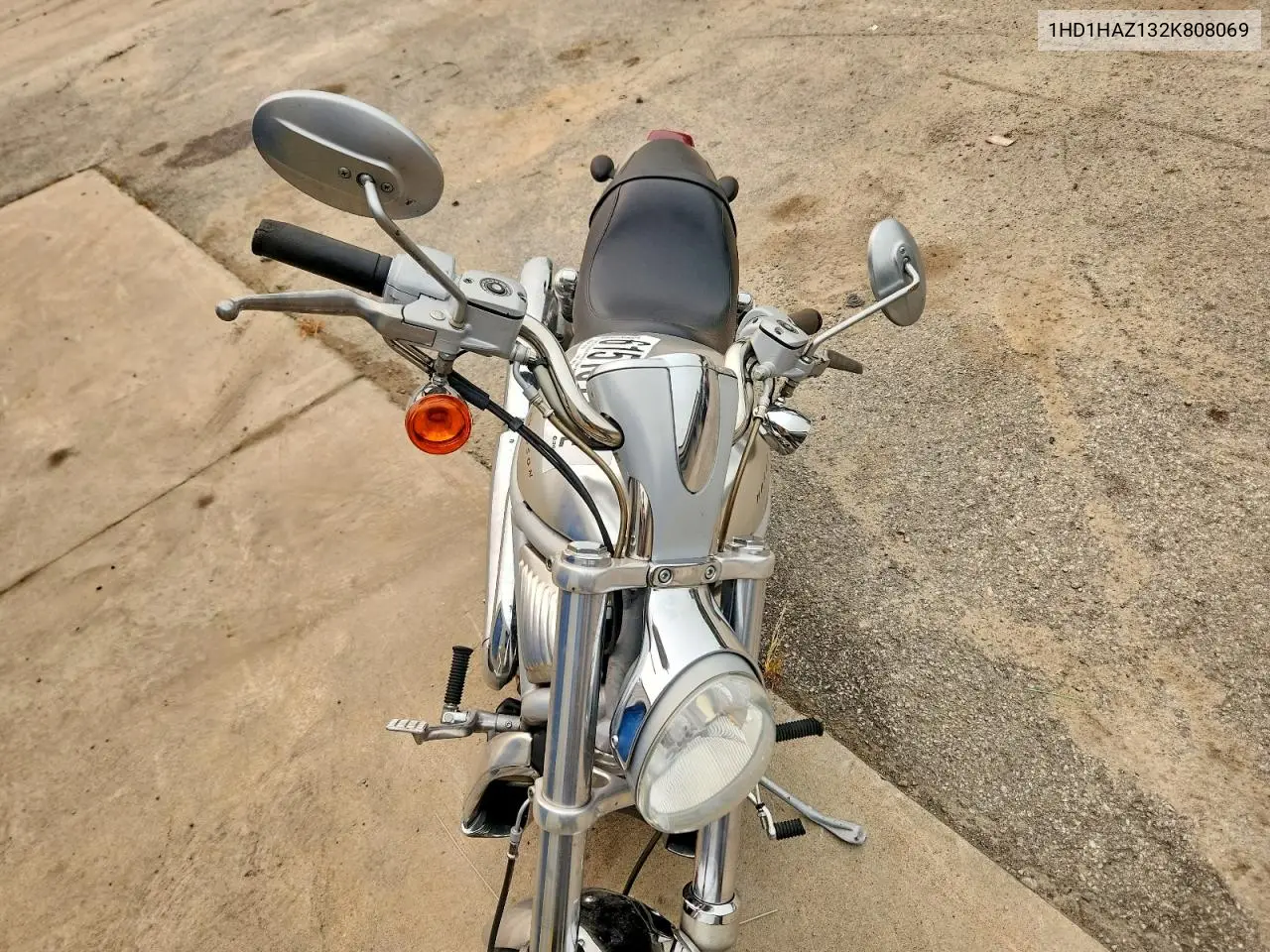 2002 Harley-Davidson Vrsca VIN: 1HD1HAZ132K808069 Lot: 61510136