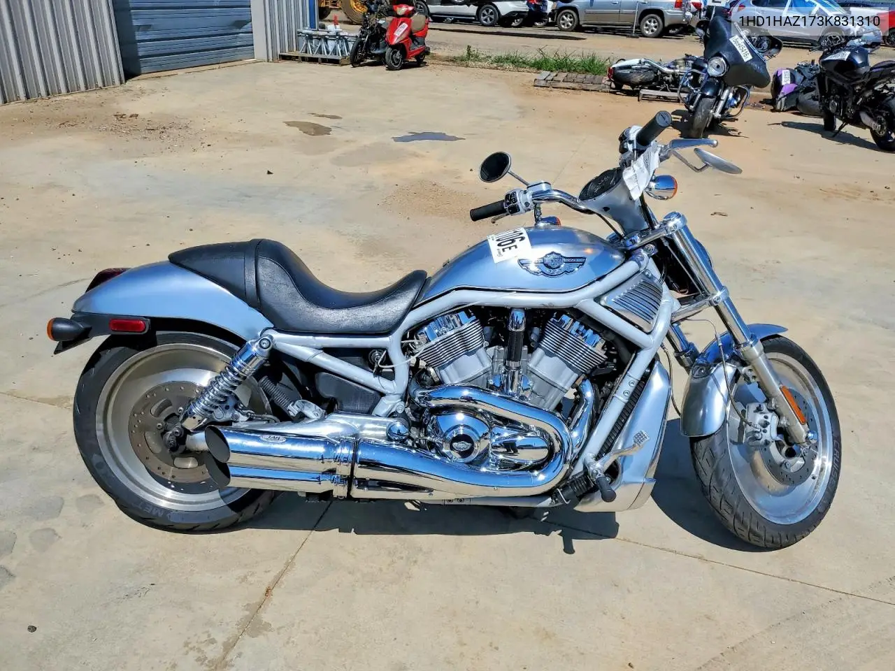 2003 Harley-Davidson Vrsca VIN: 1HD1HAZ173K831310 Lot: 60031106