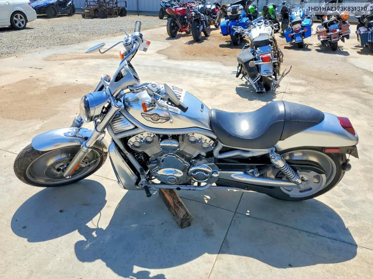 2003 Harley-Davidson Vrsca VIN: 1HD1HAZ173K831310 Lot: 60031106