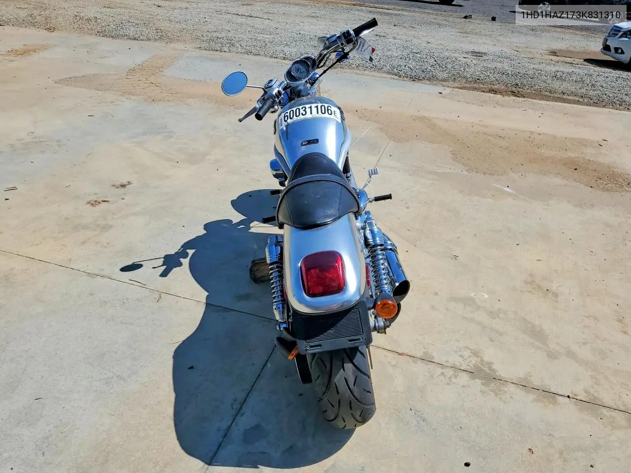 2003 Harley-Davidson Vrsca VIN: 1HD1HAZ173K831310 Lot: 60031106
