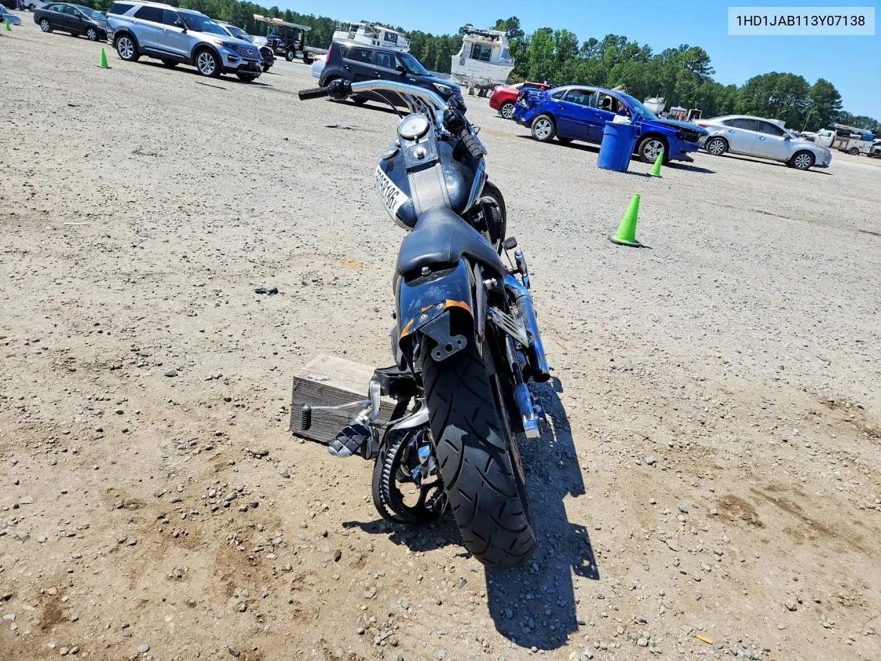 2003 Harley-Davidson Fxstbi VIN: 1HD1JAB113Y107138 Lot: 56058186