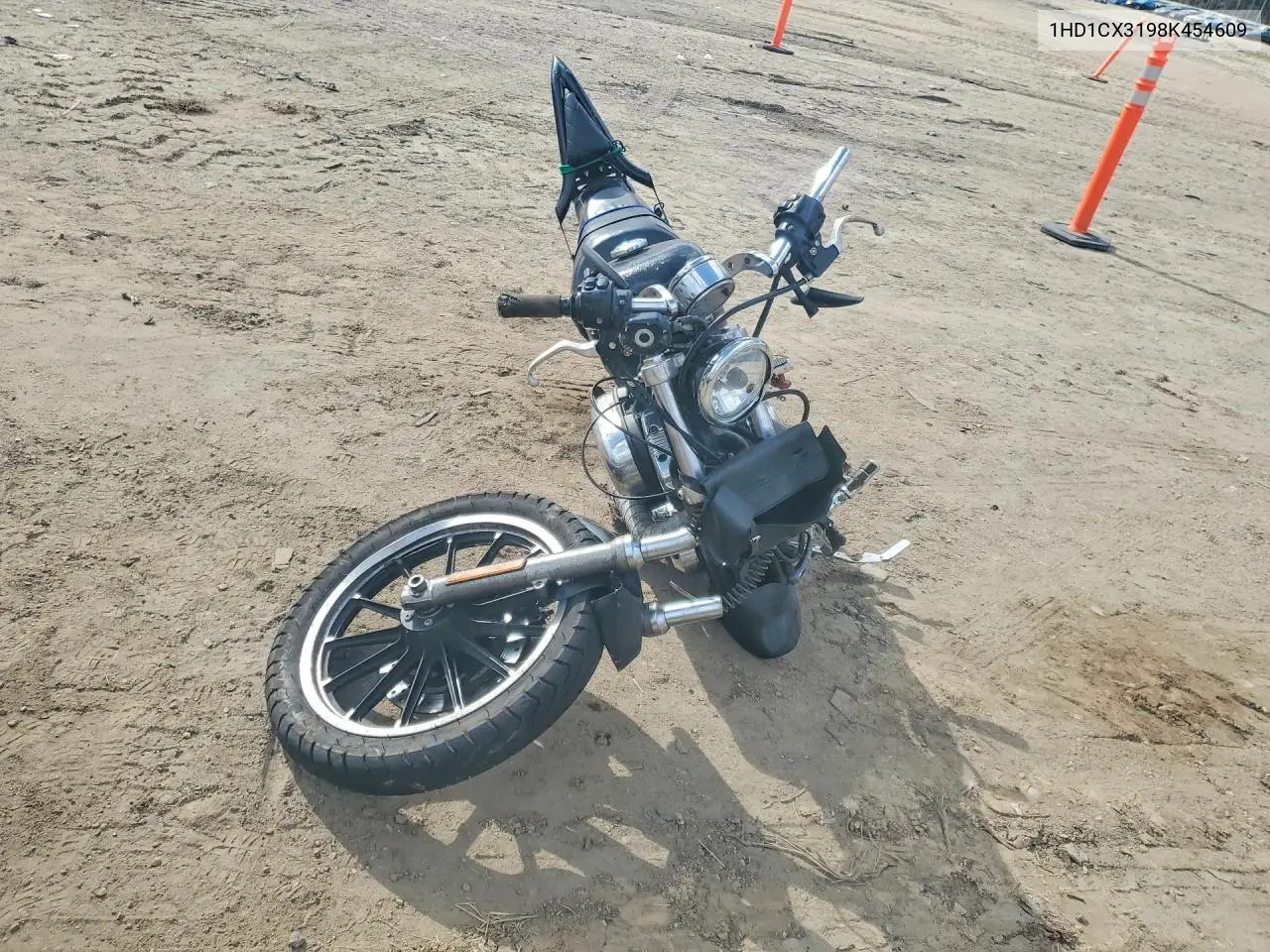 2008 Harley-Davidson Xl1200 L VIN: 1HD1CX3198K454609 Lot: 41821526