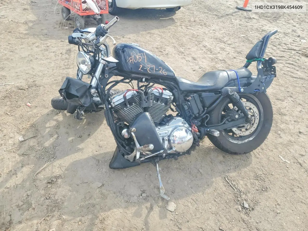 2008 Harley-Davidson Xl1200 L VIN: 1HD1CX3198K454609 Lot: 41821526