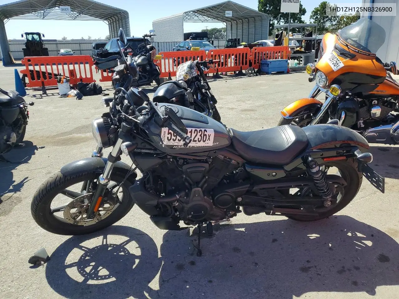 2022 Harley-Davidson Rh975 VIN: 1HD1ZH125NB326900 Lot: 59921236
