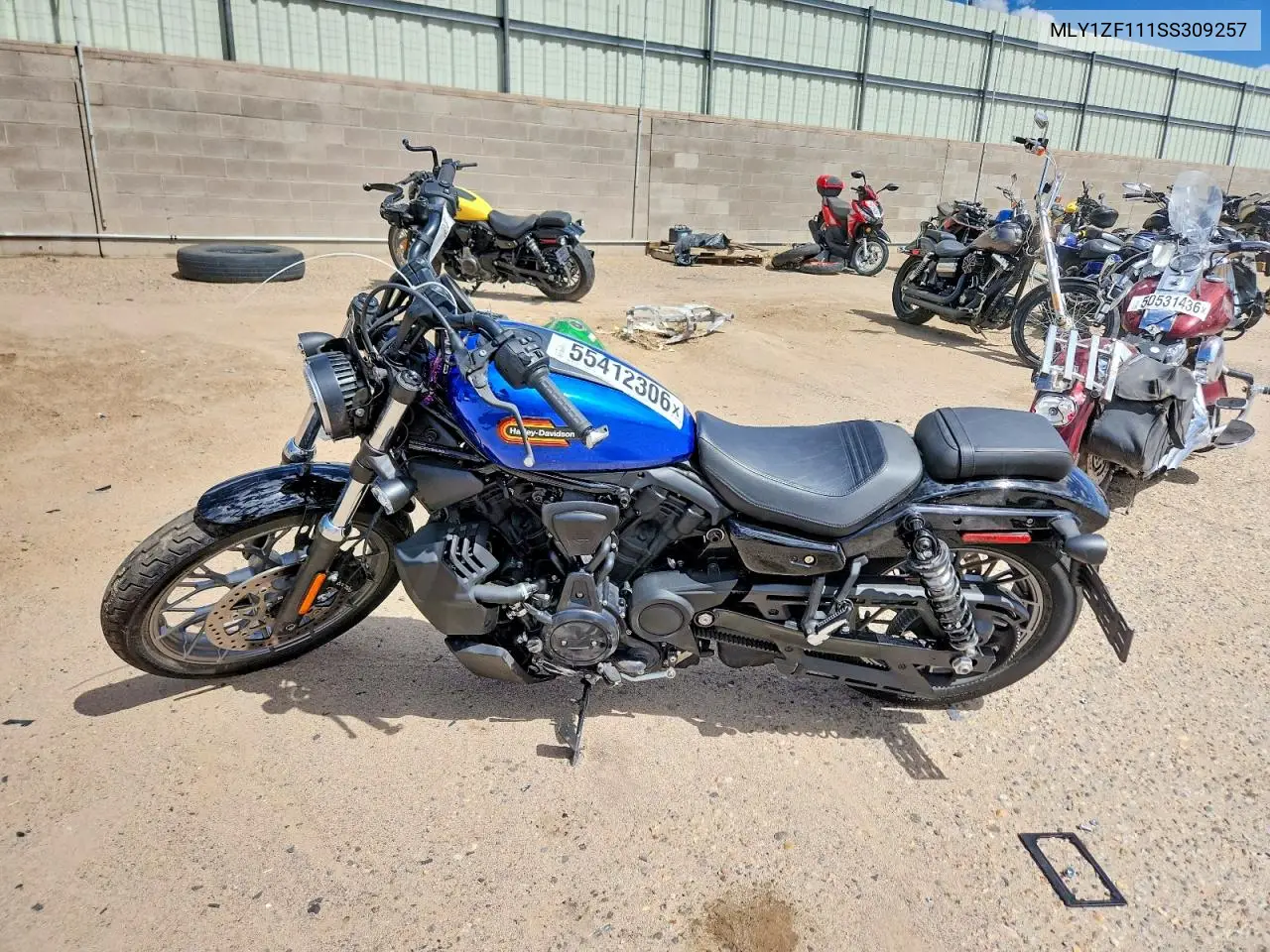2025 Harley-Davidson Rh975 S VIN: MLY1ZF111SS309257 Lot: 55412306