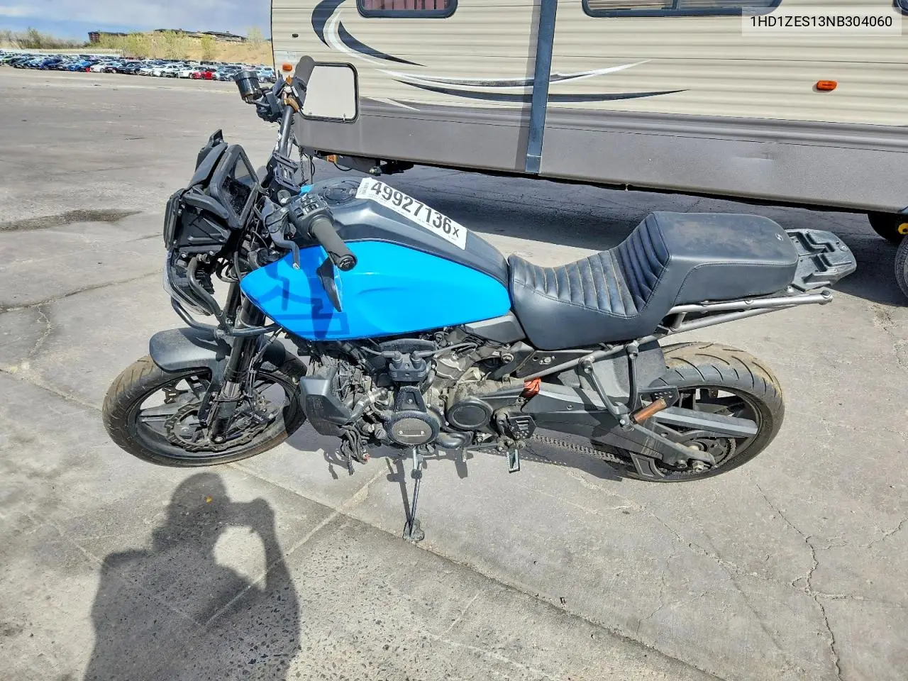 2022 Harley-Davidson Ra1250 S VIN: 1HD1ZES13NB304060 Lot: 49927136