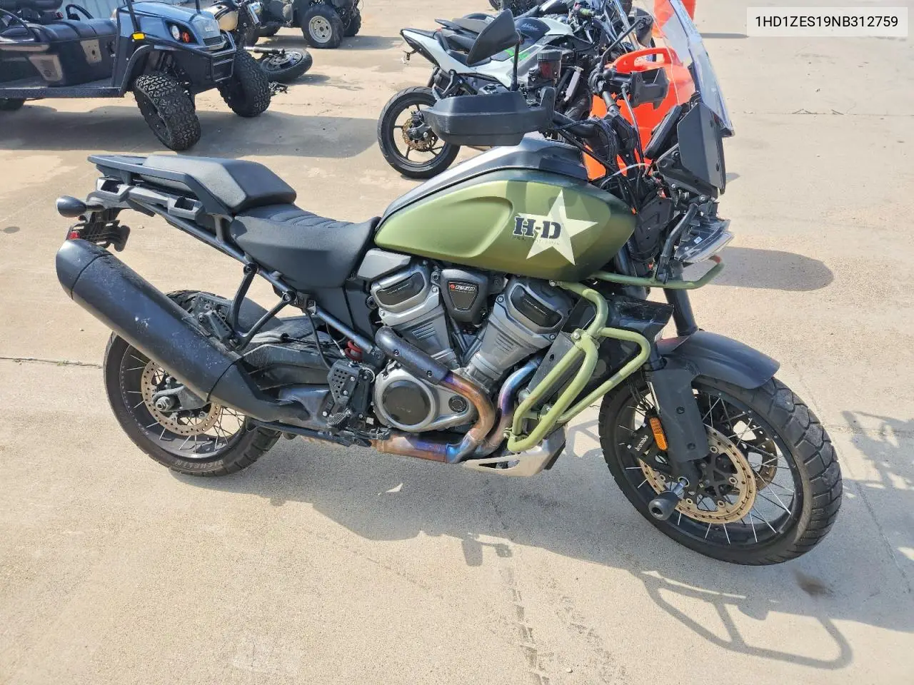 2022 Harley-Davidson Ra1250 S VIN: 1HD1ZES19NB312759 Lot: 50297416