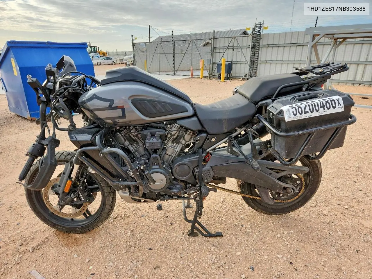 2022 Harley-Davidson Ra1250 S VIN: 1HD1ZES17NB303588 Lot: 58200486