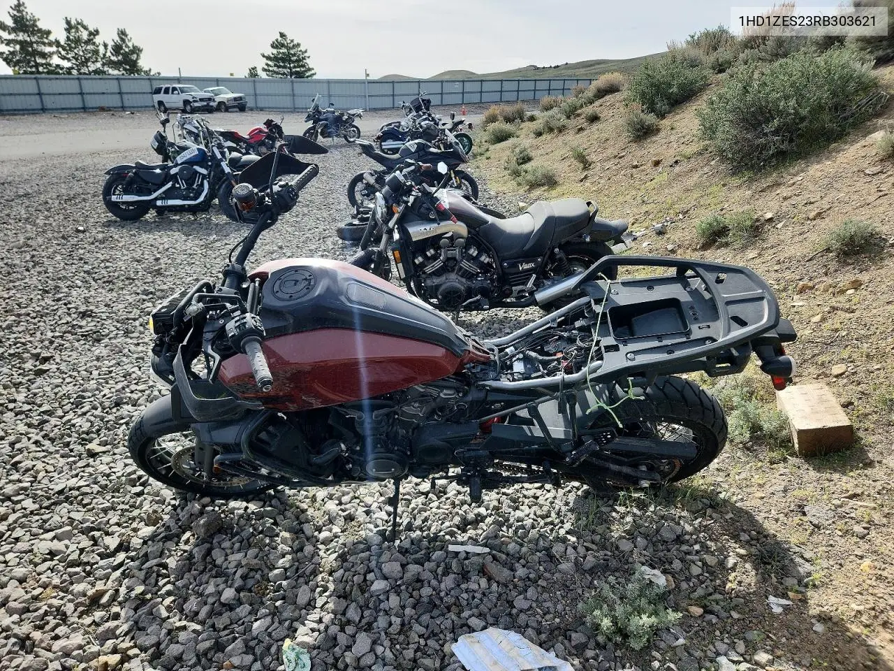 2024 Harley Davidson Ra1250 S VIN: 1HD1ZES23RB303621 Lot: 48705026