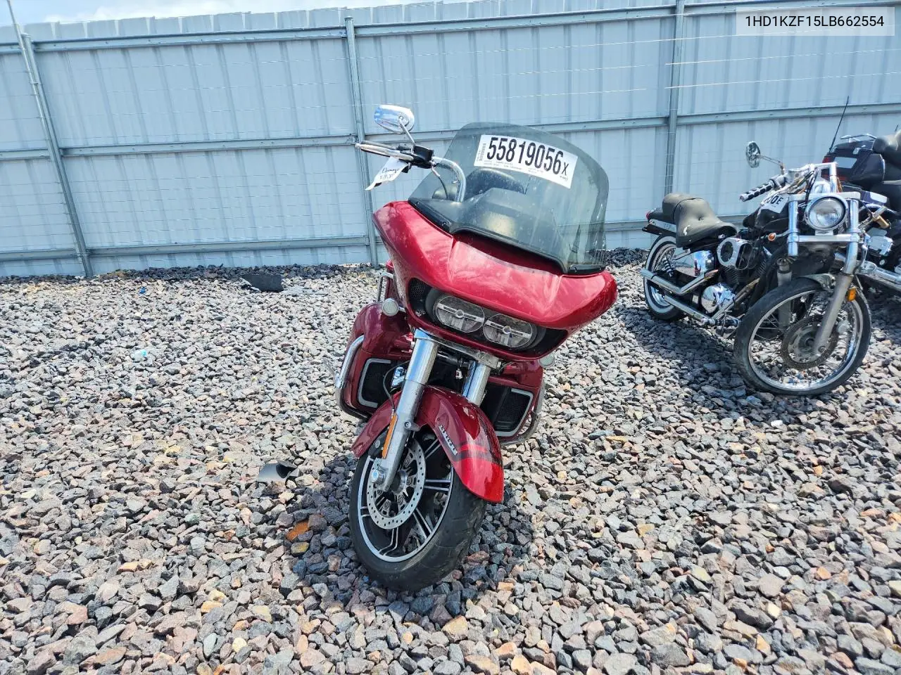 2020 Harley-Davidson Fltrk VIN: 1HD1KZF15LB662554 Lot: 55819056