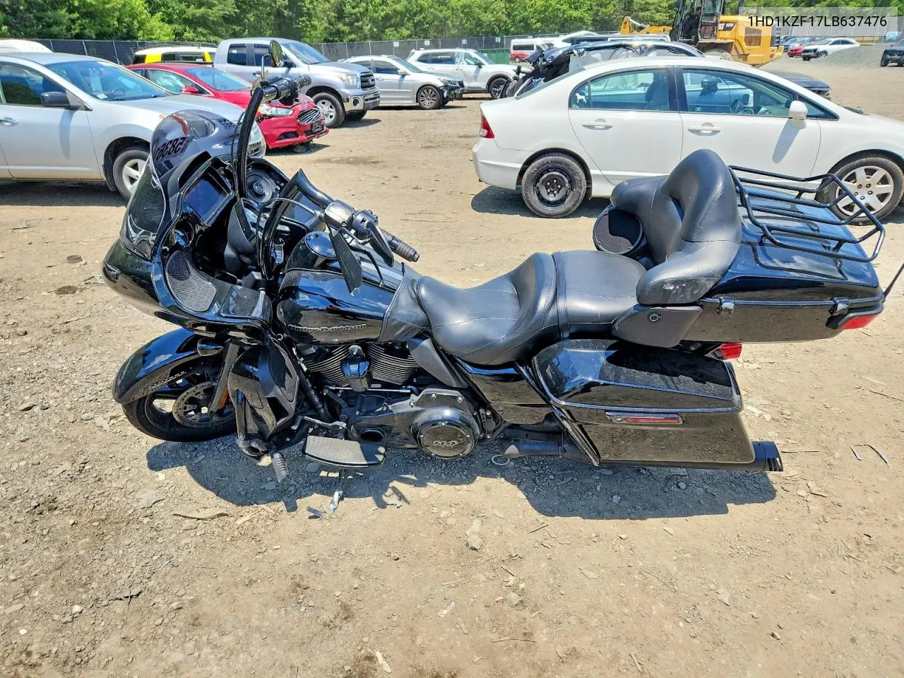2020 Harley-Davidson Fltrk VIN: 1HD1KZF17LB637476 Lot: 58361666