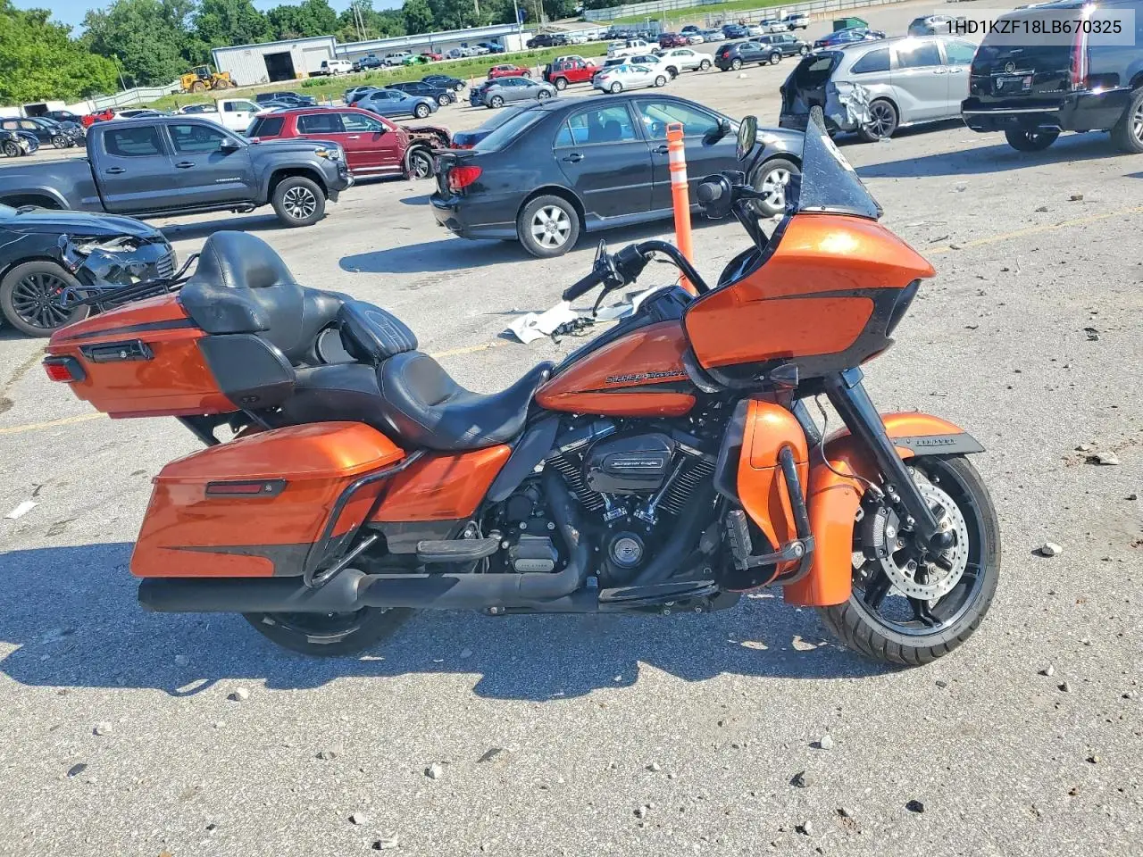 2020 Harley-Davidson Fltrk VIN: 1HD1KZF18LB670325 Lot: 59264696