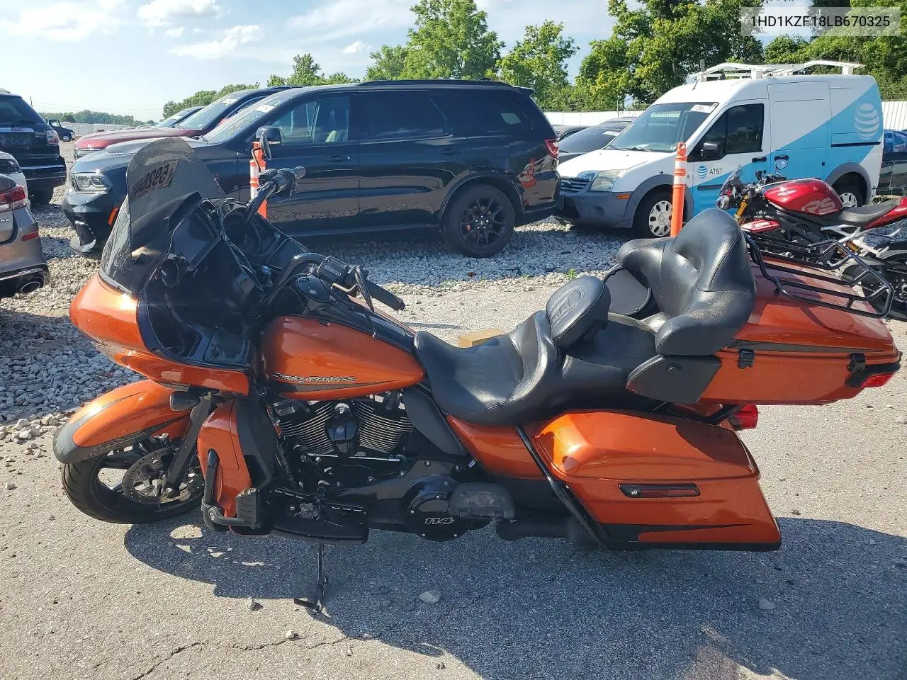 2020 Harley-Davidson Fltrk VIN: 1HD1KZF18LB670325 Lot: 59264696