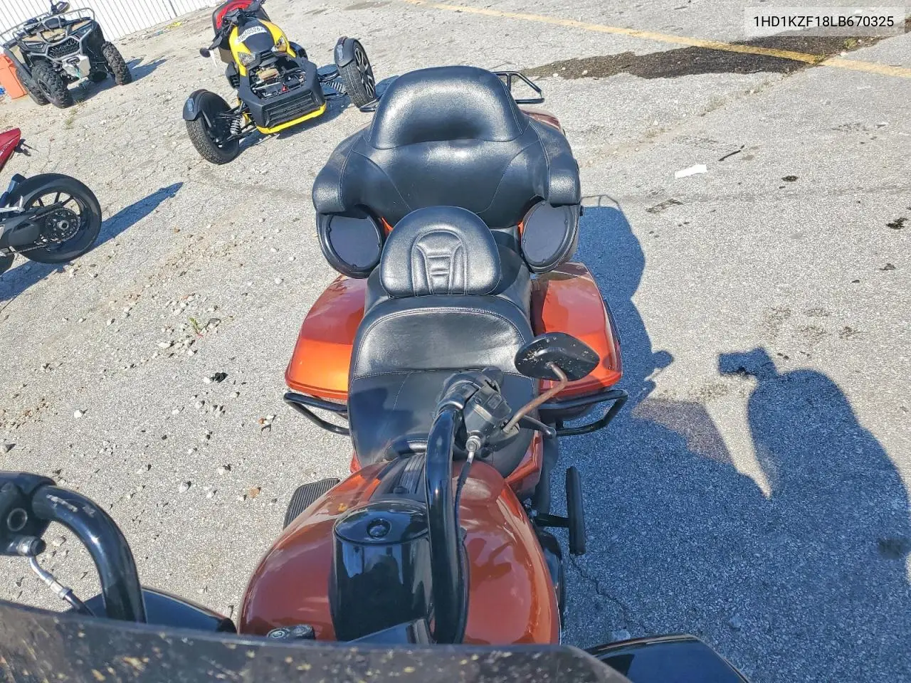 2020 Harley-Davidson Fltrk VIN: 1HD1KZF18LB670325 Lot: 59264696