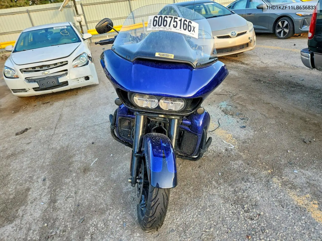 2020 Harley-Davidson Fltrk VIN: 1HD1KZF11LB656833 Lot: 60675166